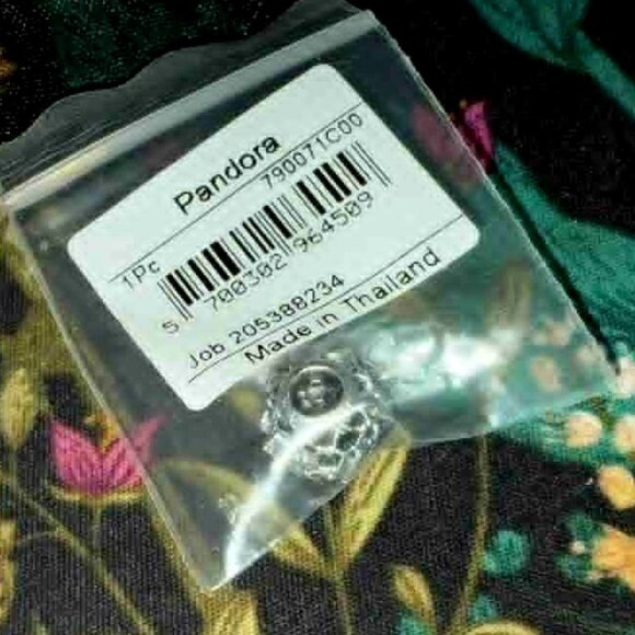 Pandora Openwork Chain Link Padlock Charm NEW - Picture 2 of 6